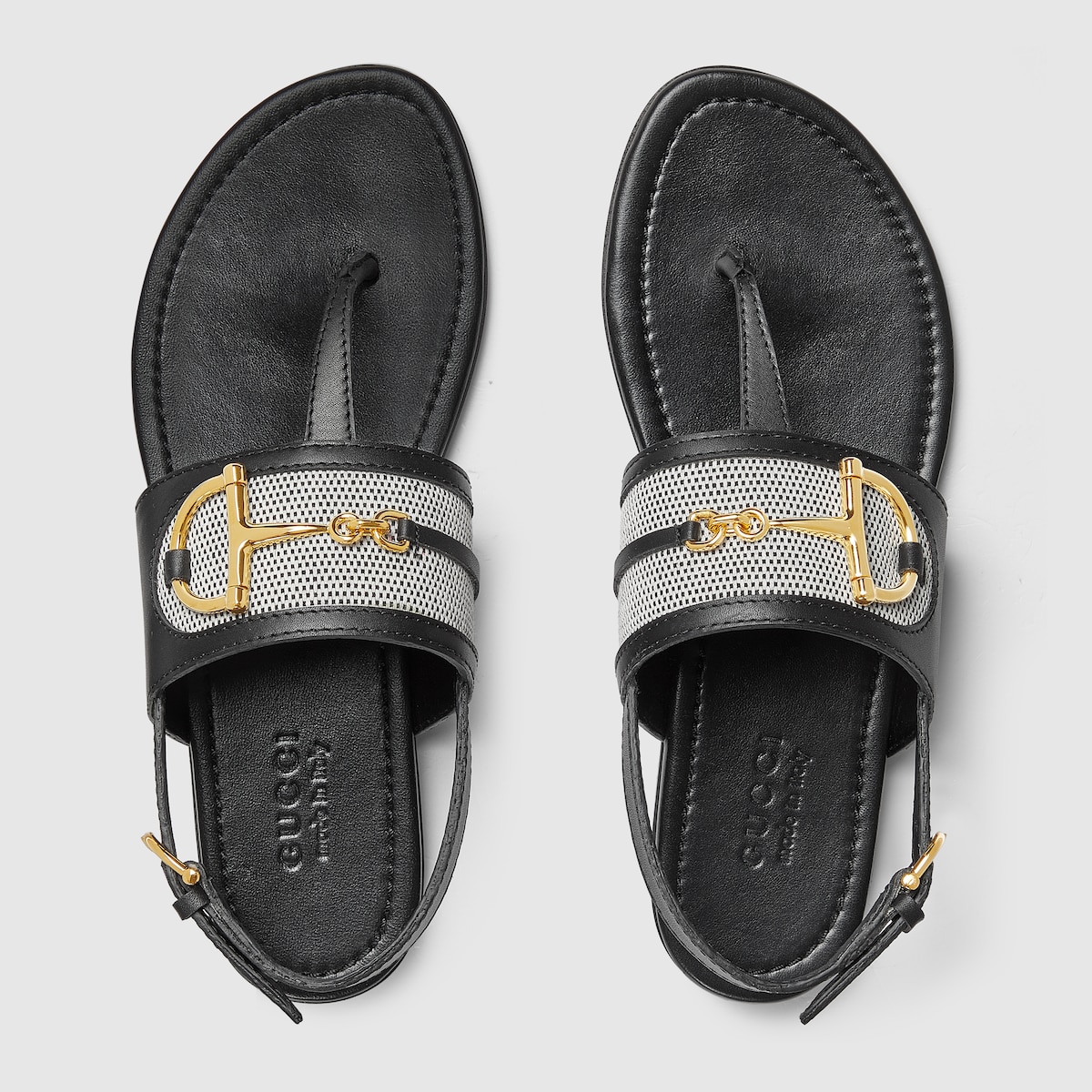 Gucci Women’s thong sandal with Horsebit - Image 2